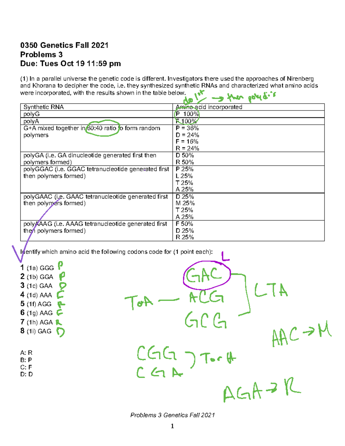 Problems 3 - Problem Set 3 Key, Work, Examples, And Explanations ...