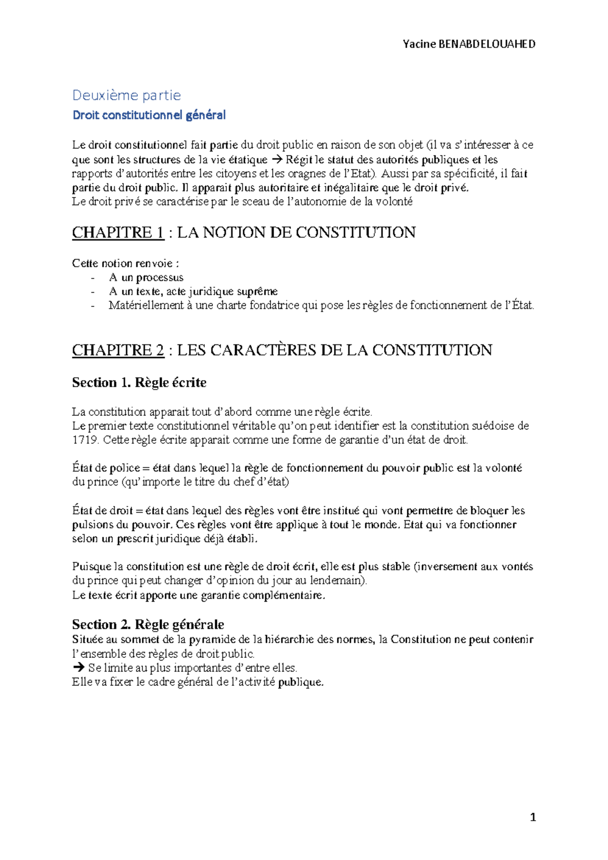 Précis De Droit Public Par Pierre Bonnard - Édition 1946 - Très Bon état