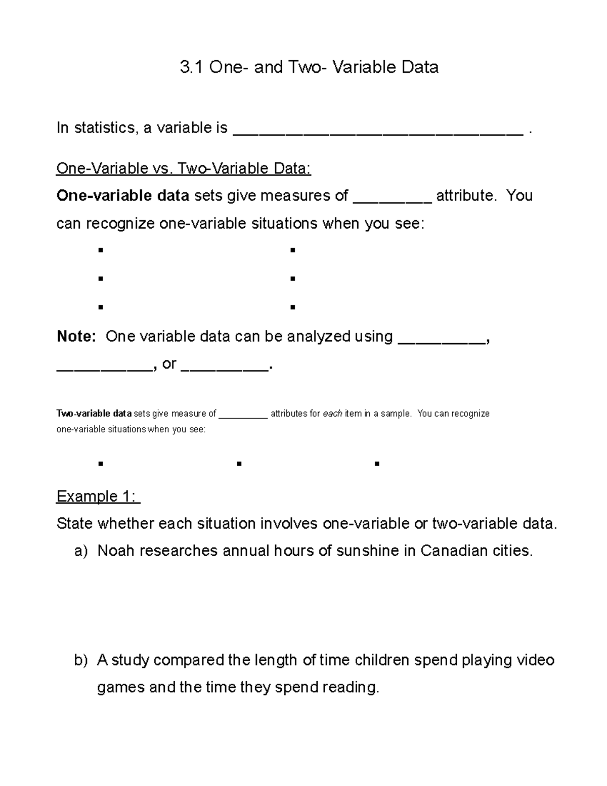 one-and-two-variable-data-3-one-and-two-variable-data-in