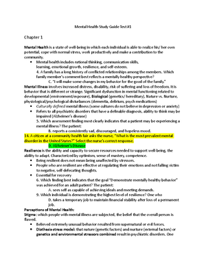 Chapter 18 34 notes - Chapter 18 & 34 Week 7 Chapter 18: Eating ...