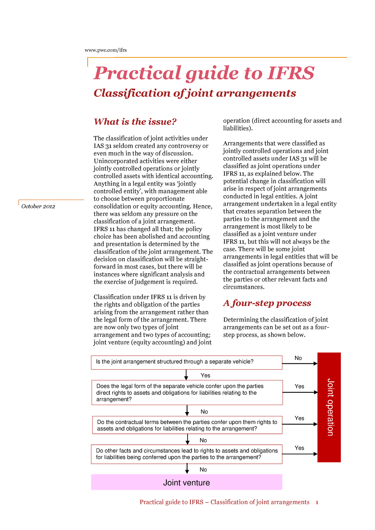 Practical Guide To Ifrs By PWC - Practical Guide To IFRS ...