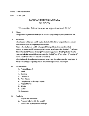 LKPD Struktur Atom - Lembar Kerja Peserta Didik K I M I A Struktur Atom ...