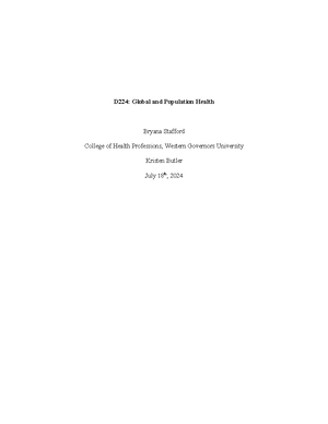 D223 UKM1 Task 2 Stafford - D223 – UKM1 – Performance Assessment 2 ...