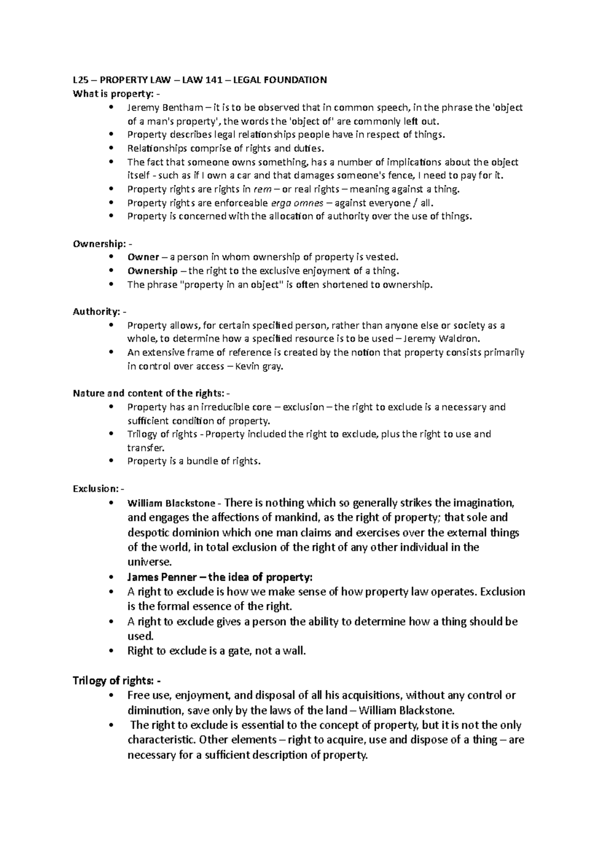 property-law-law-141-2022-l25-property-law-law-141-legal