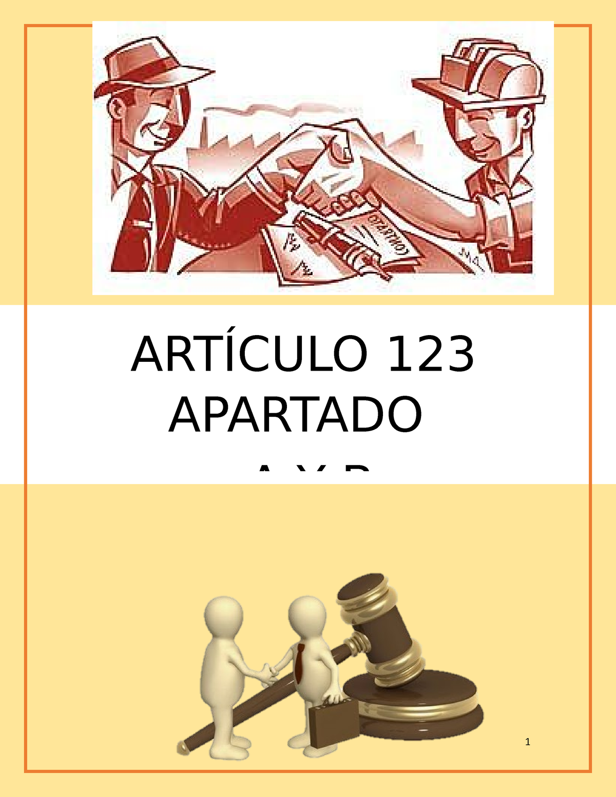 Ensayo Del Art. 123 - ARTÍCULO 123 APARTADO A Y B INSTITUTO TECNOLÓGICO ...