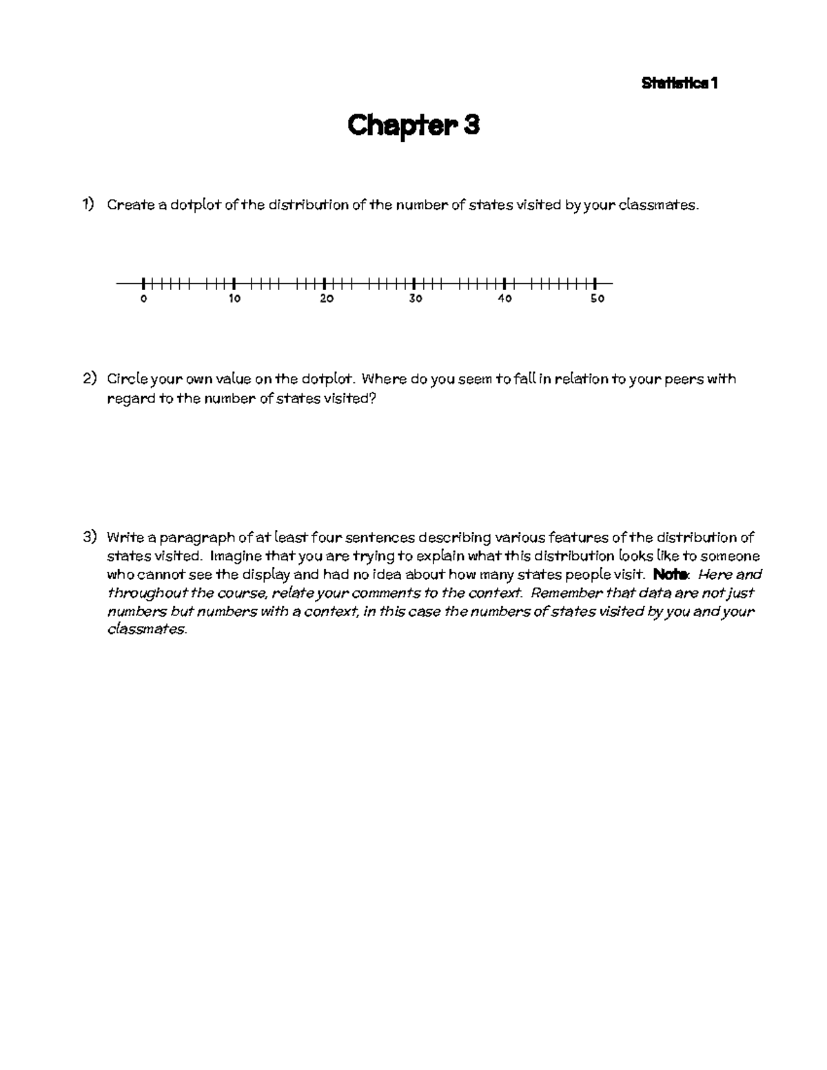 chapter 3 worksheet research and data