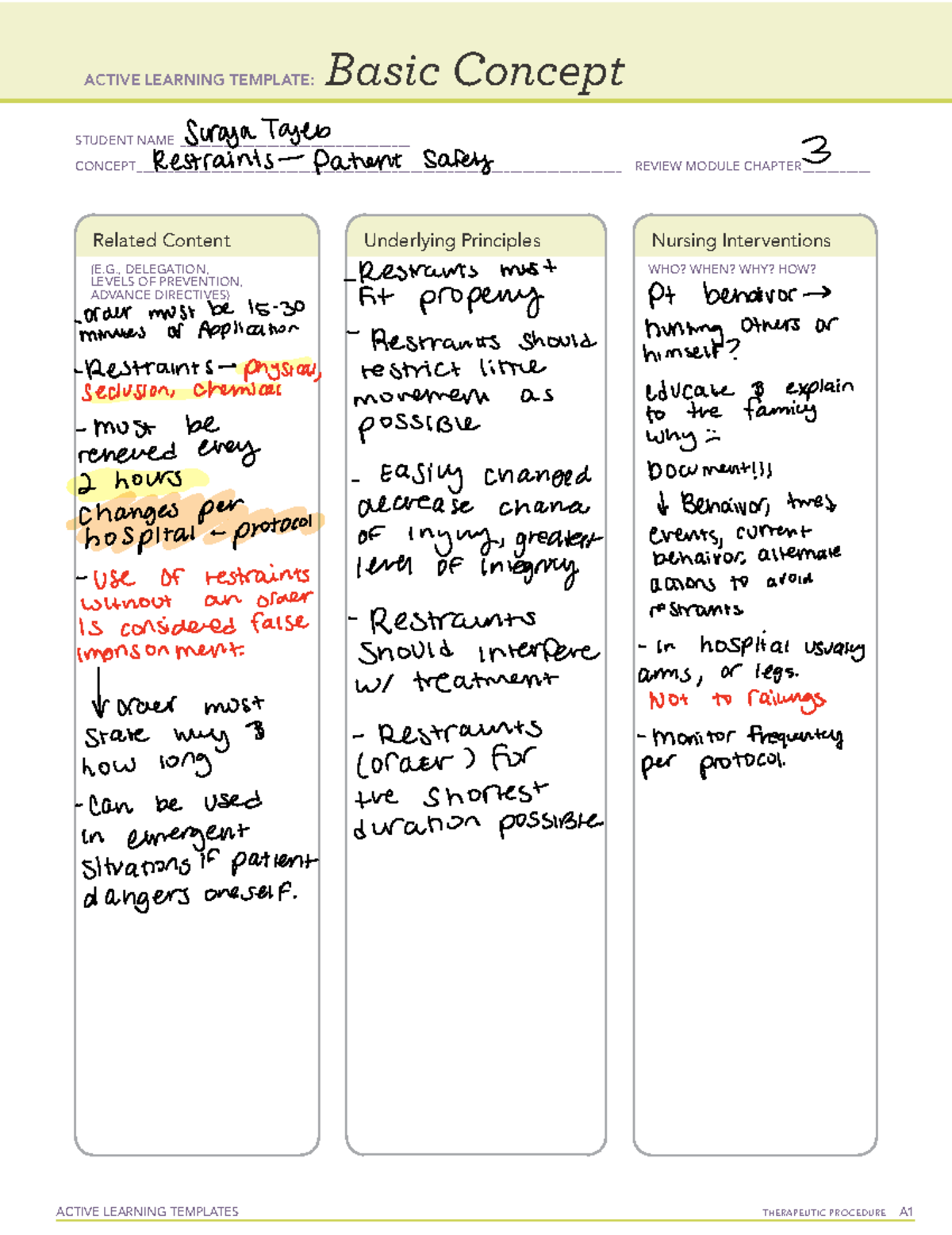 Mental health r11 - ATI active learning template - ACTIVE LEARNING ...