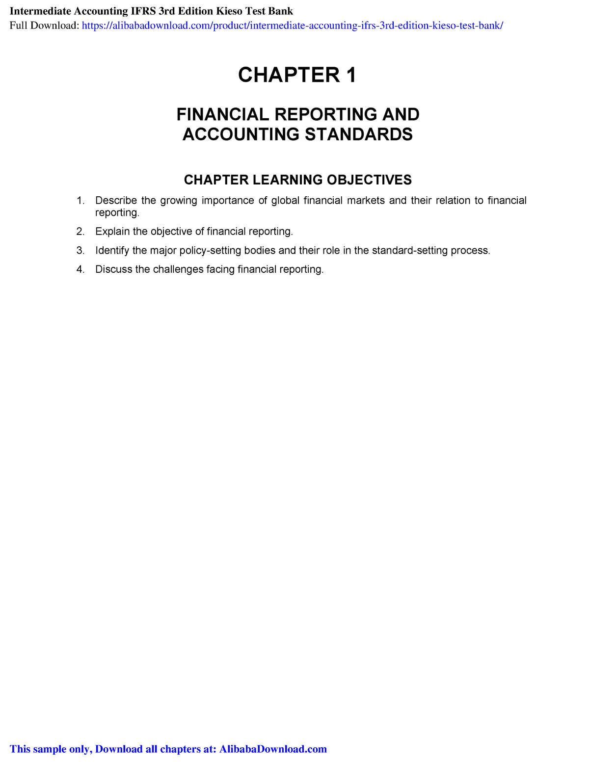 SOAL Chapter 1 Hhjiu - CHAPTER 1 FINANCIAL REPORTING AND ACCOUNTING ...