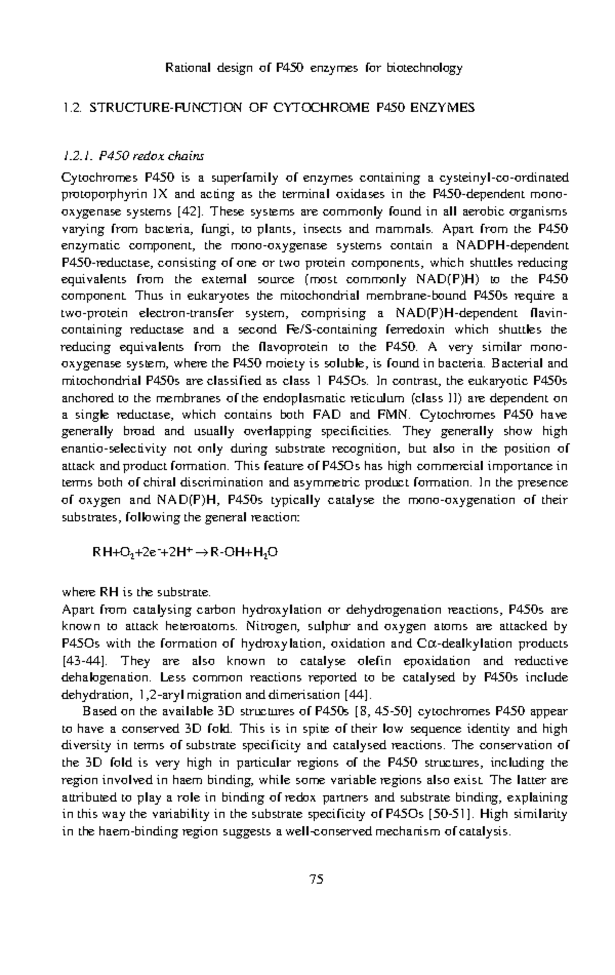 Structure Function OF Cytochrome P450 Enzymes Rational Design Of   Thumb 1200 1900 