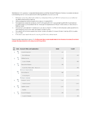 Chapter 1 Wiley Plus Homework Questions - Chapter 1 WileyPlus Reading ...