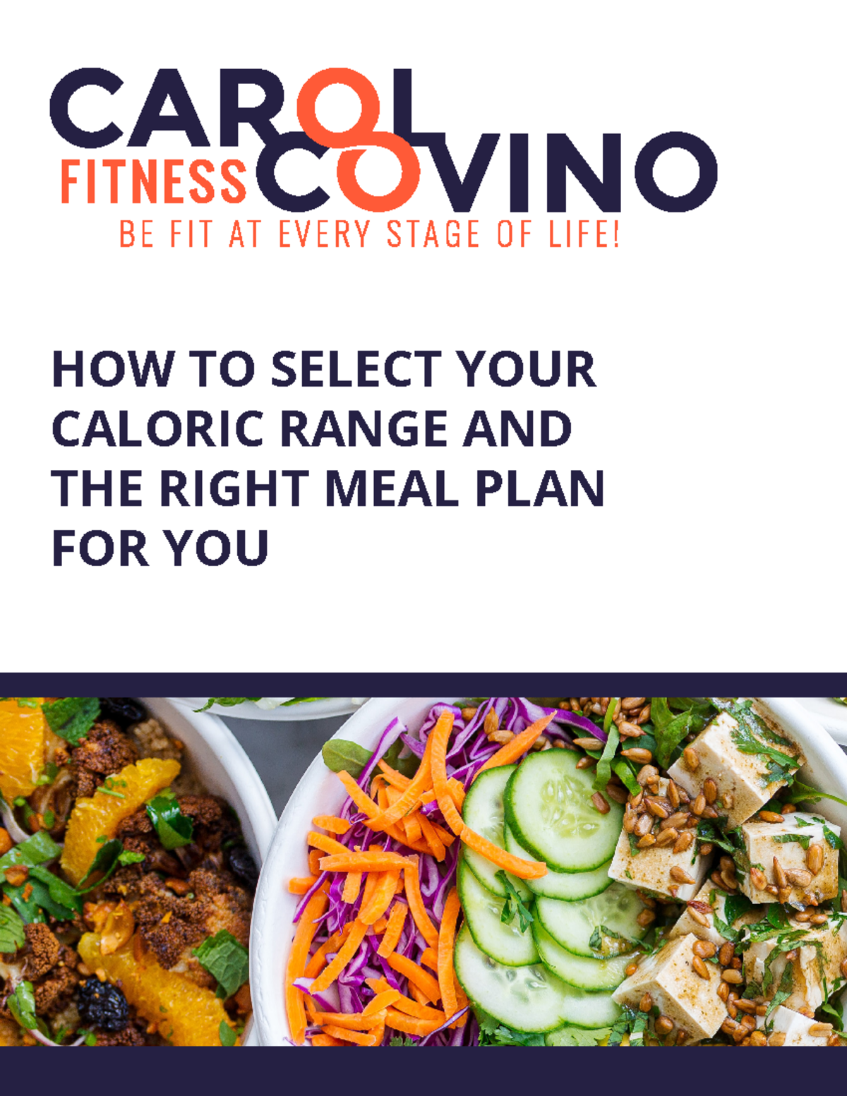 Find Your Caloric Range - HOW TO SELECT YOUR CALORIC RANGE AND THE ...