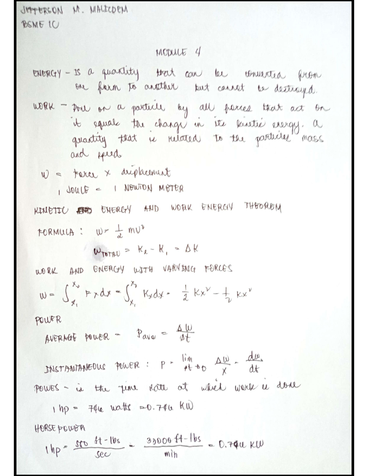 Lecture Notes In Physics For Engineers - PangSU - Studocu