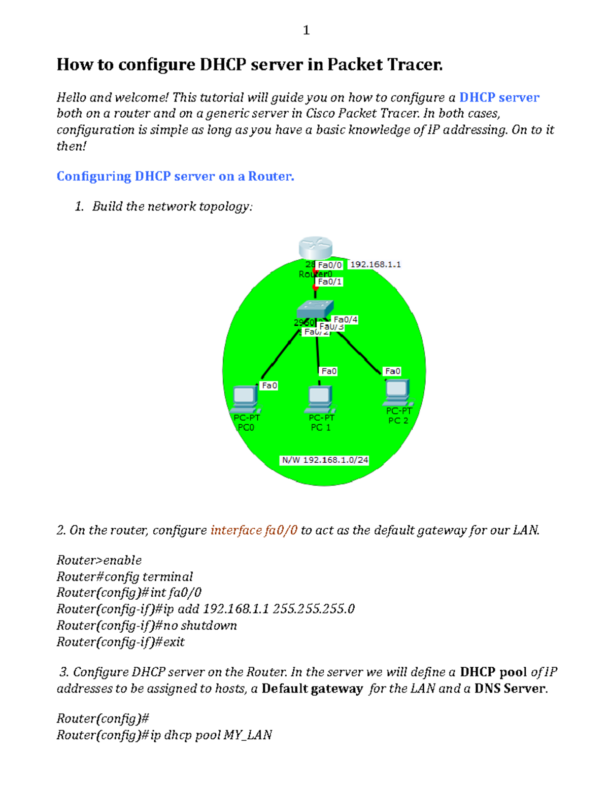how-to-configure-dhcp-server-in-packet-hello-and-welcome-this