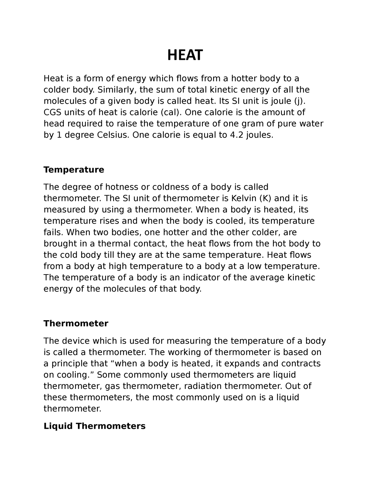 heat-important-notes-of-heat-heat-heat-is-a-form-of-energy-which