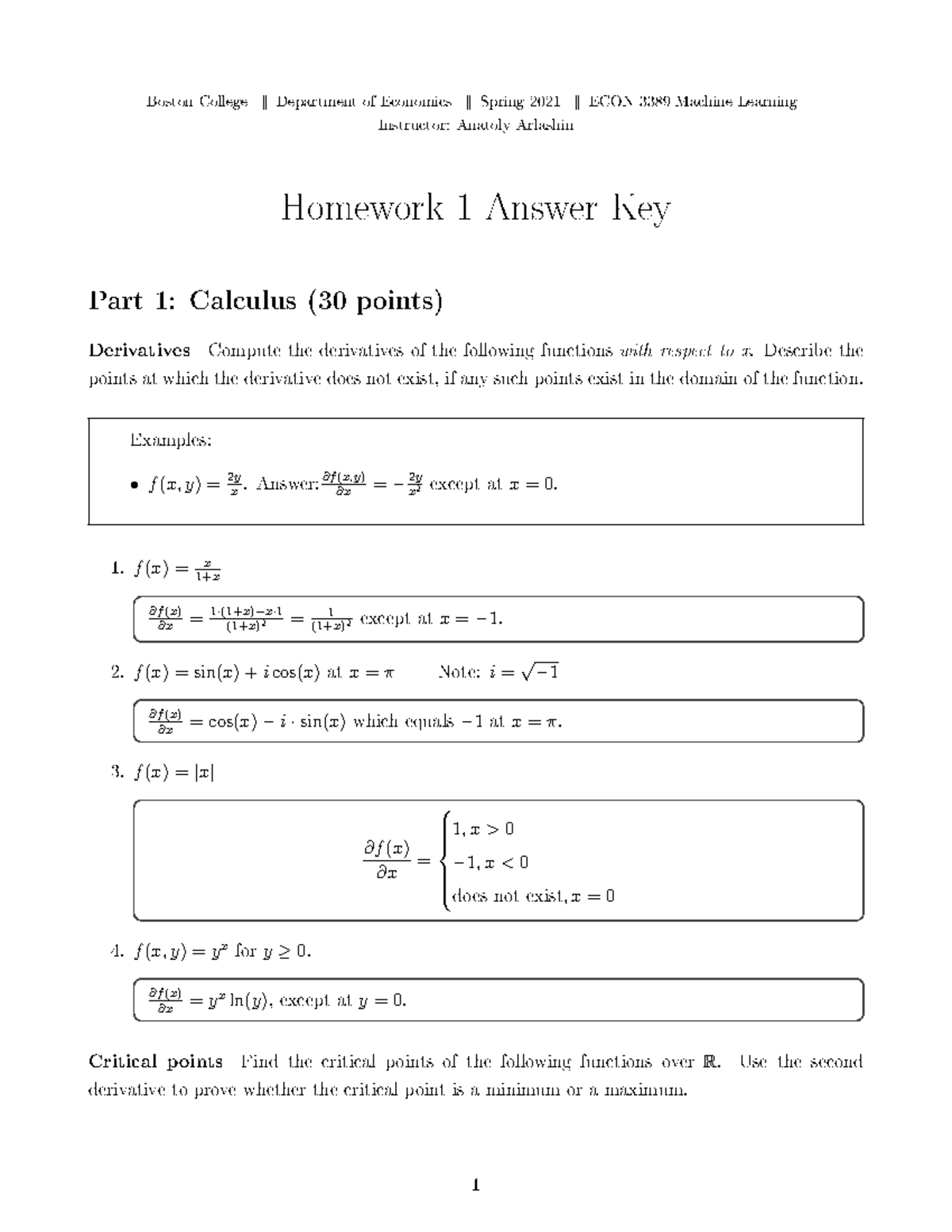 Homework 01 Answer Key - ♦st♦♥ ♦ ♣ rt♠ ♥t♦ ♦♥♦♠ s ♣r ♥ ♥ r♥ ♥ - Studocu