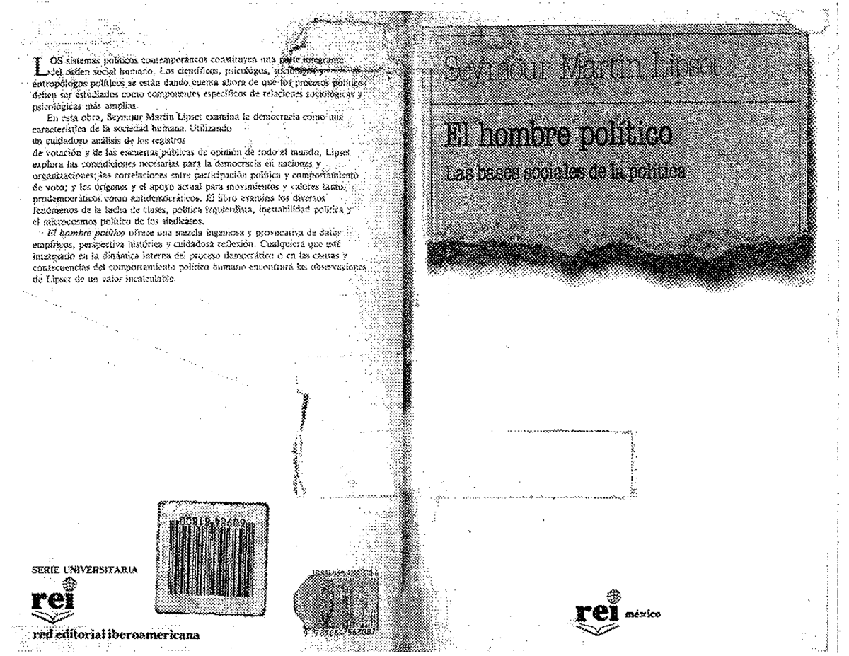 Lipset-seymour-martin-el-hombre-politico compress - Pensamiento ...