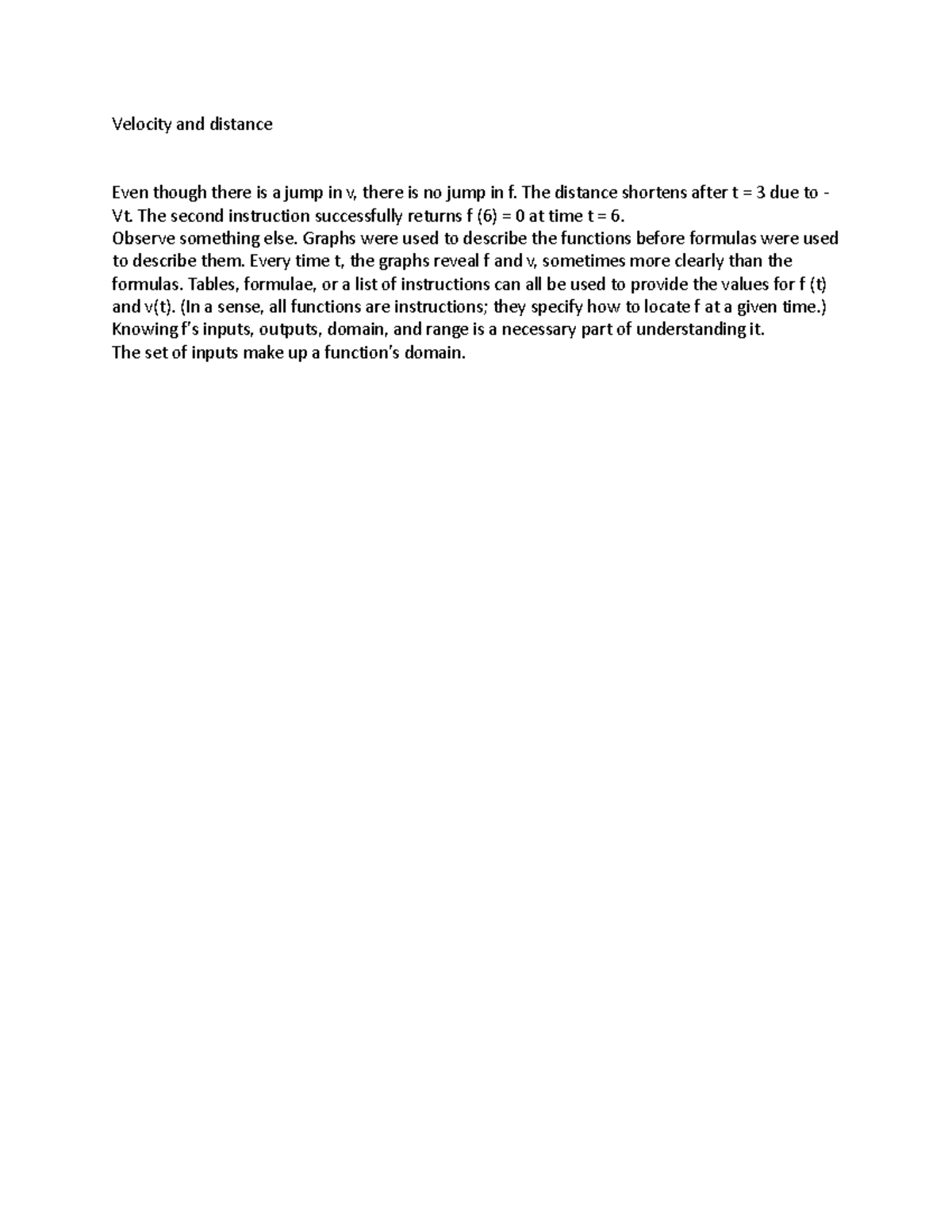 velocity-and-distance-assignment-velocity-and-distance-even-though
