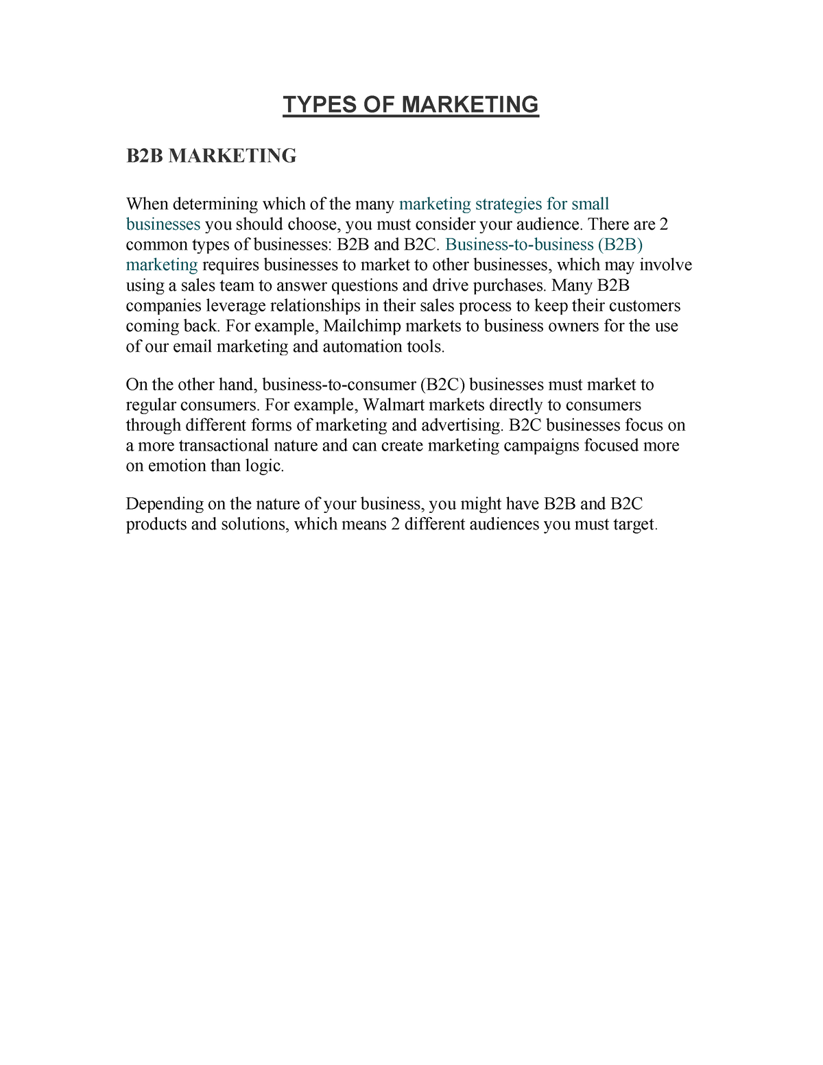 type-of-marketing-types-of-marketing-b2b-marketing-when-determining