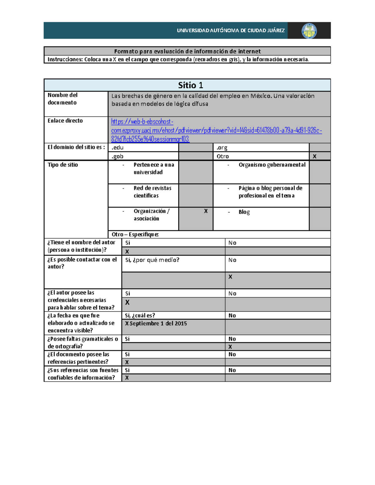 B8 Instrumento De Evaluacion B8 - Warning: TT: Undefined Function: 32 ...