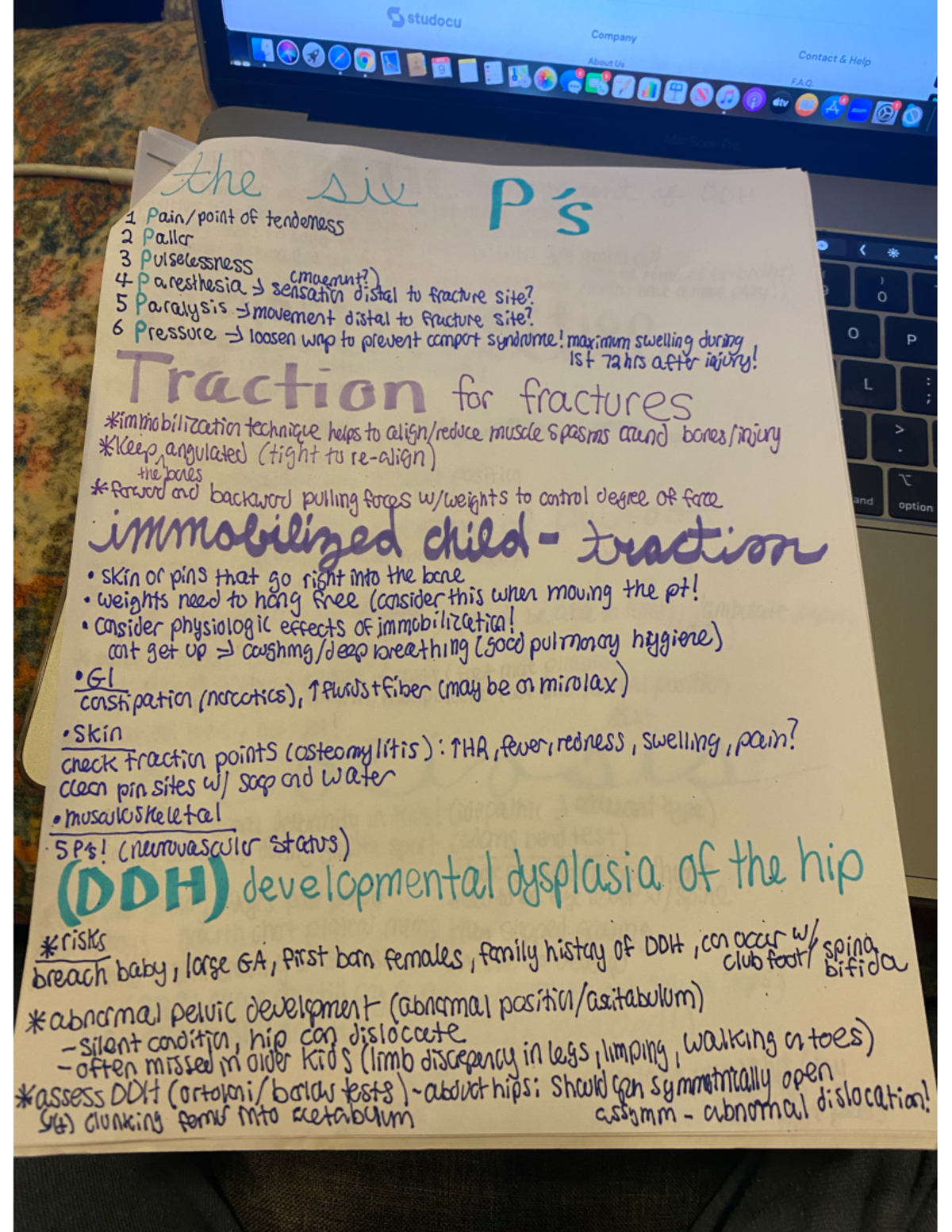 Mobility peds notes 2 - NURS 328 - Studocu