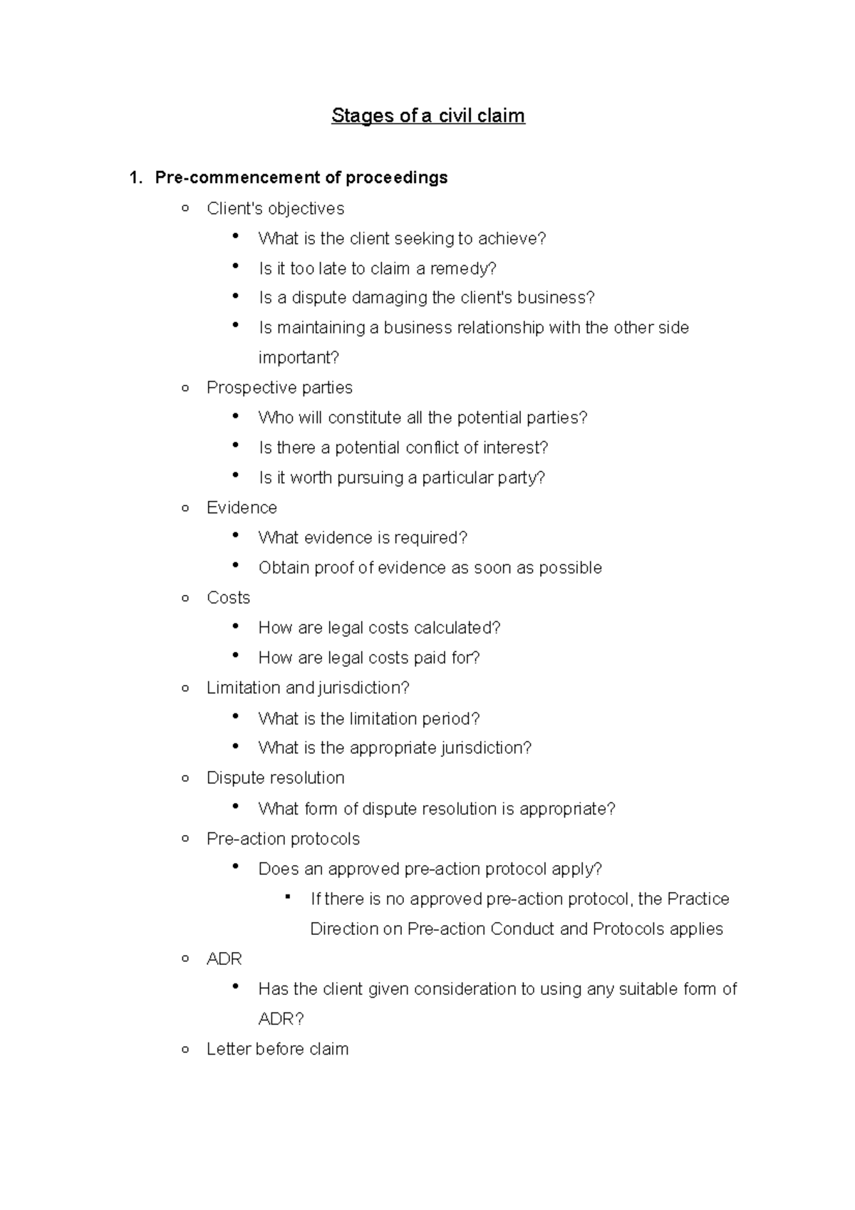 the-5-stages-of-a-civil-claim-civil-dispute-resolution-stages-of-a