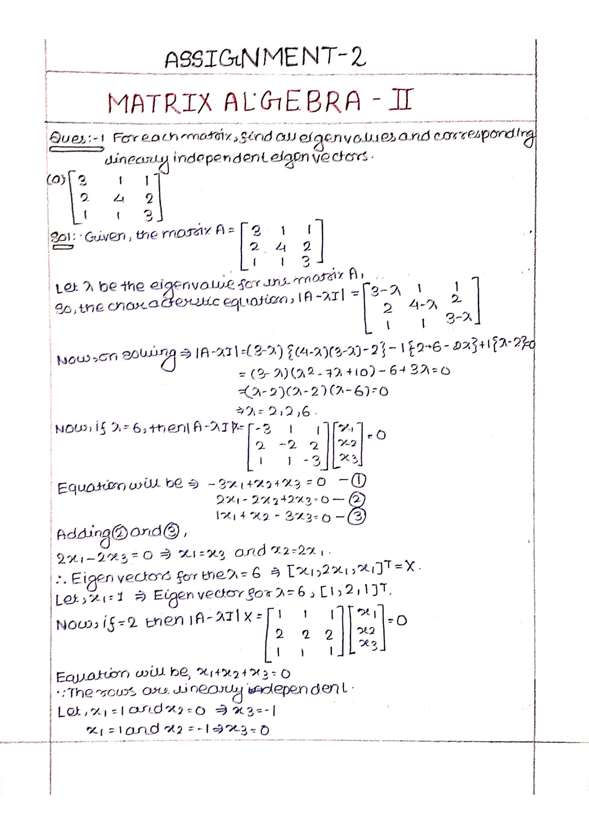 math 001 assignment 2