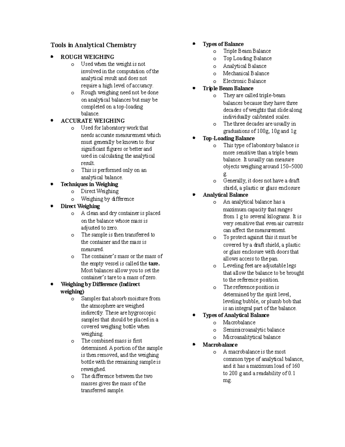 What Does End Point Mean In Analytical Chemistry