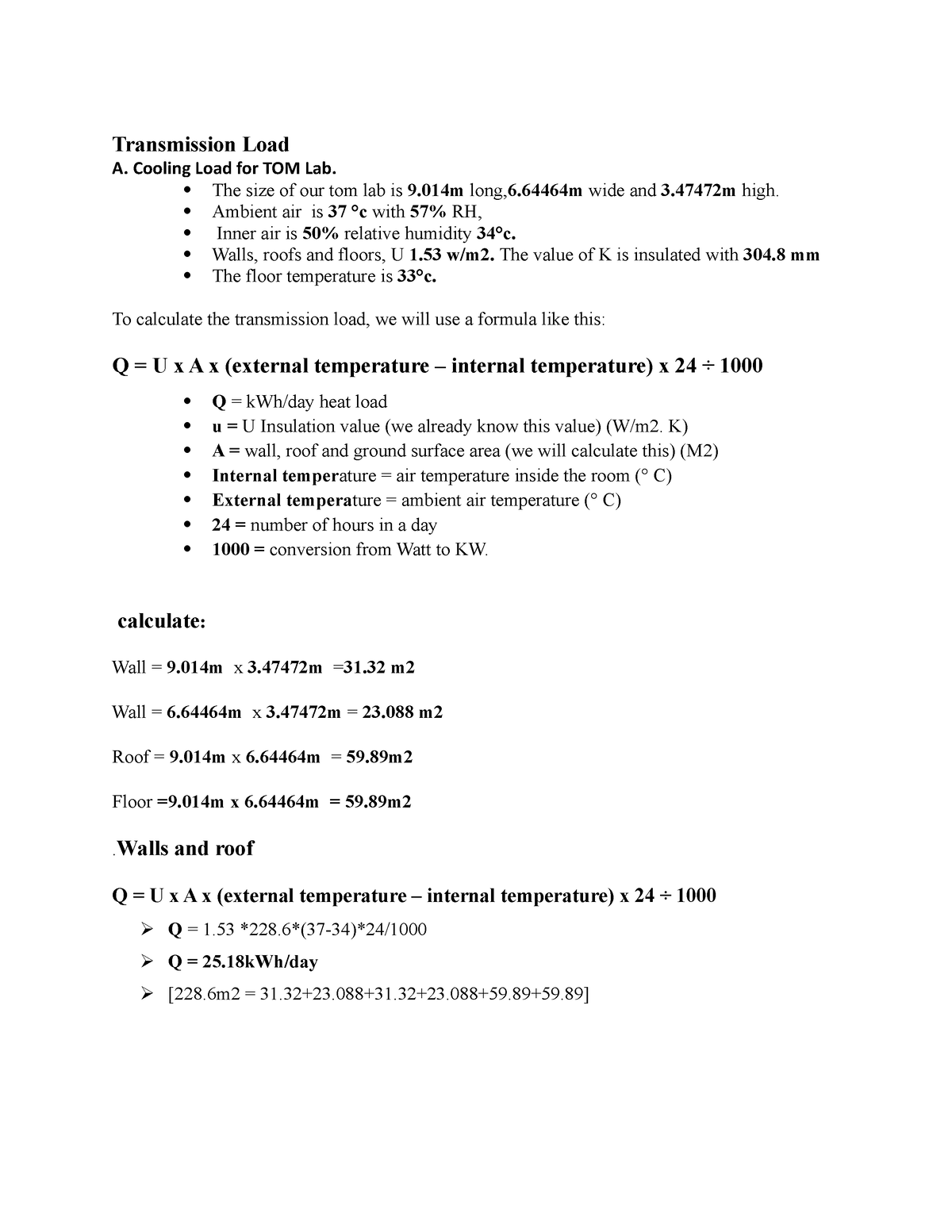 load-calculation-rac-1-cooling-load-transmission-load-a-cooling-load-for-tom-lab-the-size