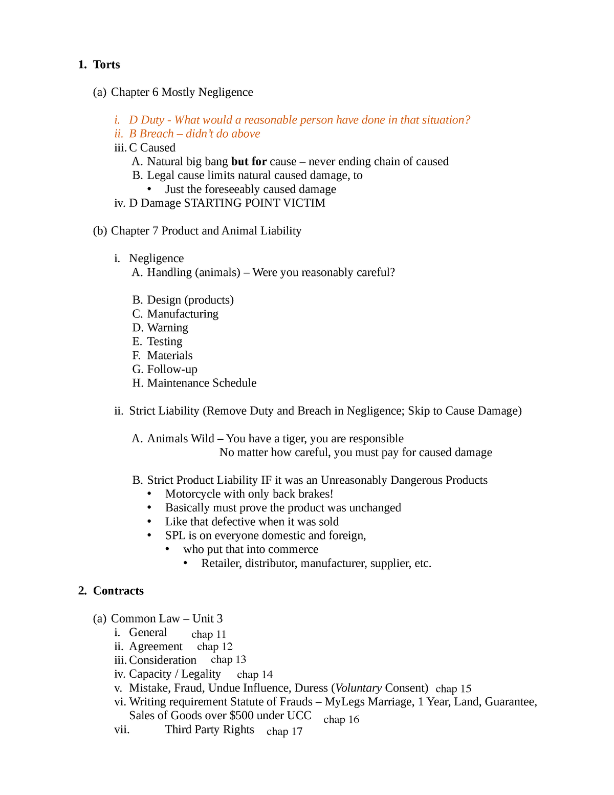 exam-prep-exam-preperation-torts-a-chapter-6-mostly-negligence-i