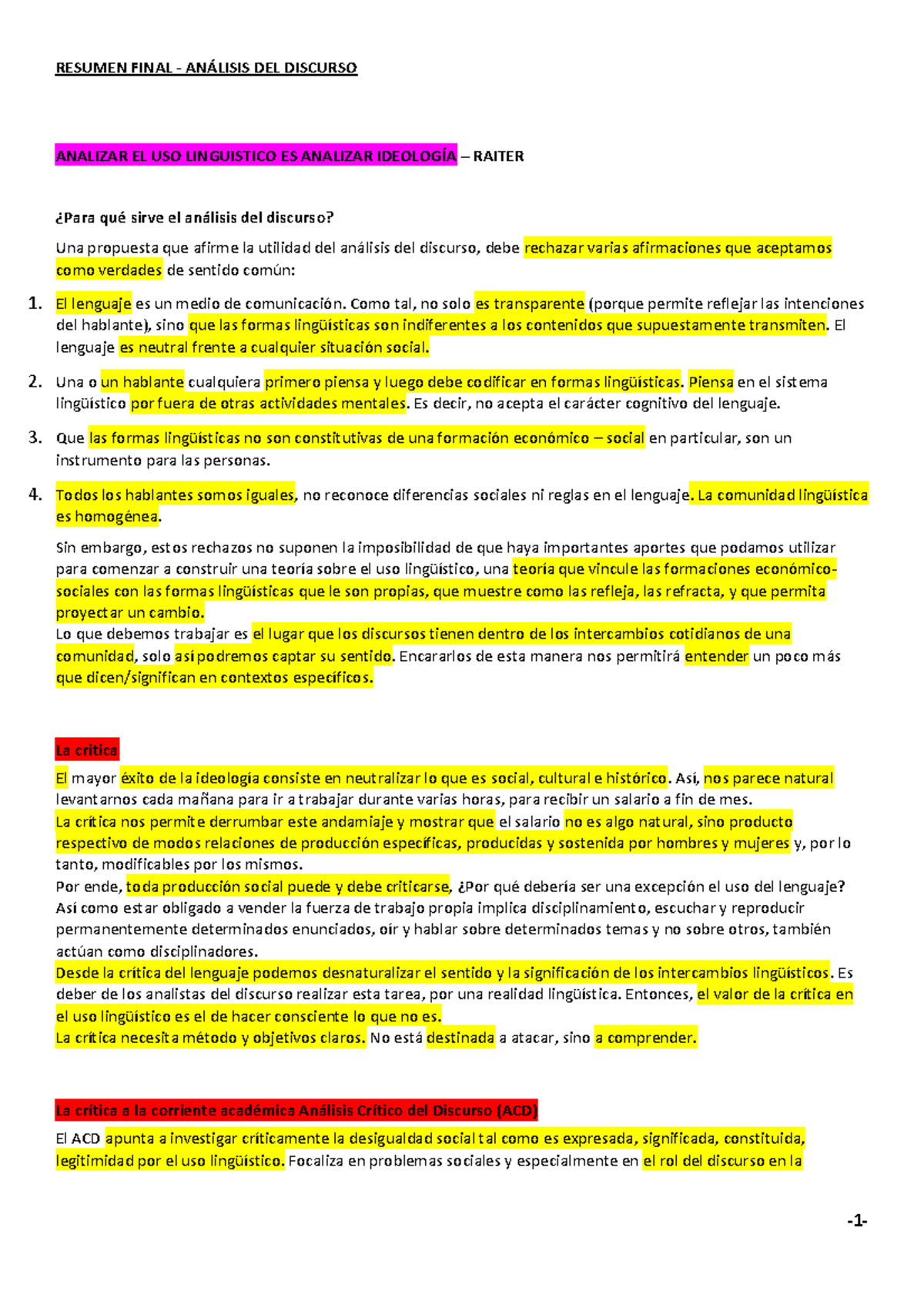 Resumen Final Análisis - Warning: TT: undefined function: 32 Warning ...