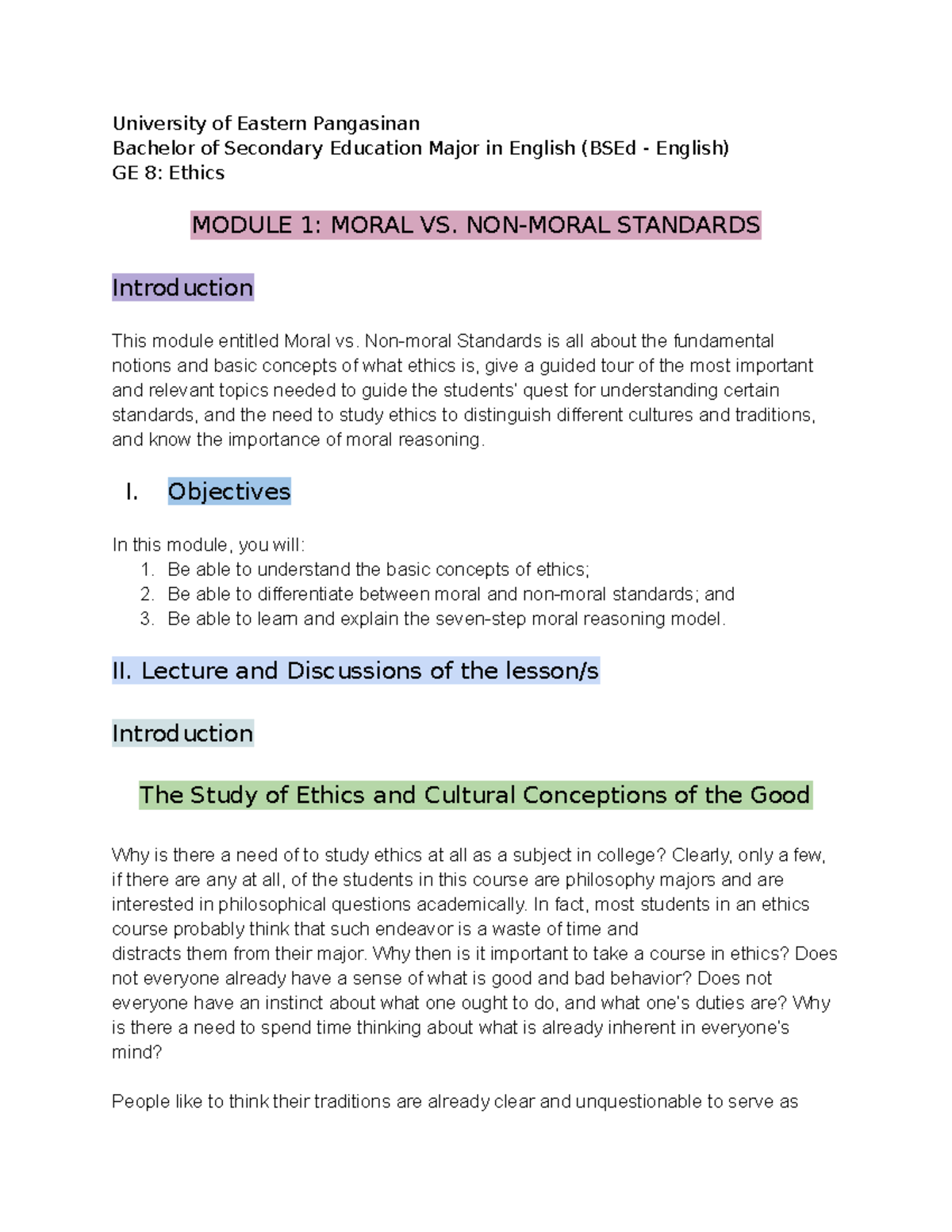 ge-8-ethics-module-1-moral-vs-non-moral-standards-university-of