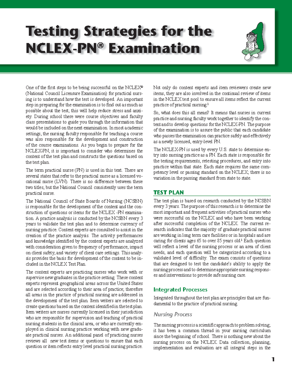 pn anxiety case study test