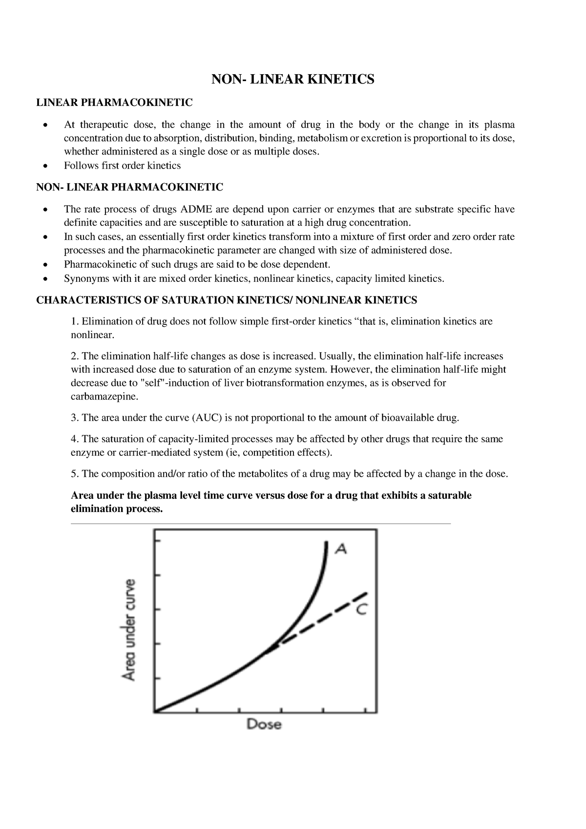 non-linear-kinetics-non-linear-kinetics-linear-pharmacokinetic-at