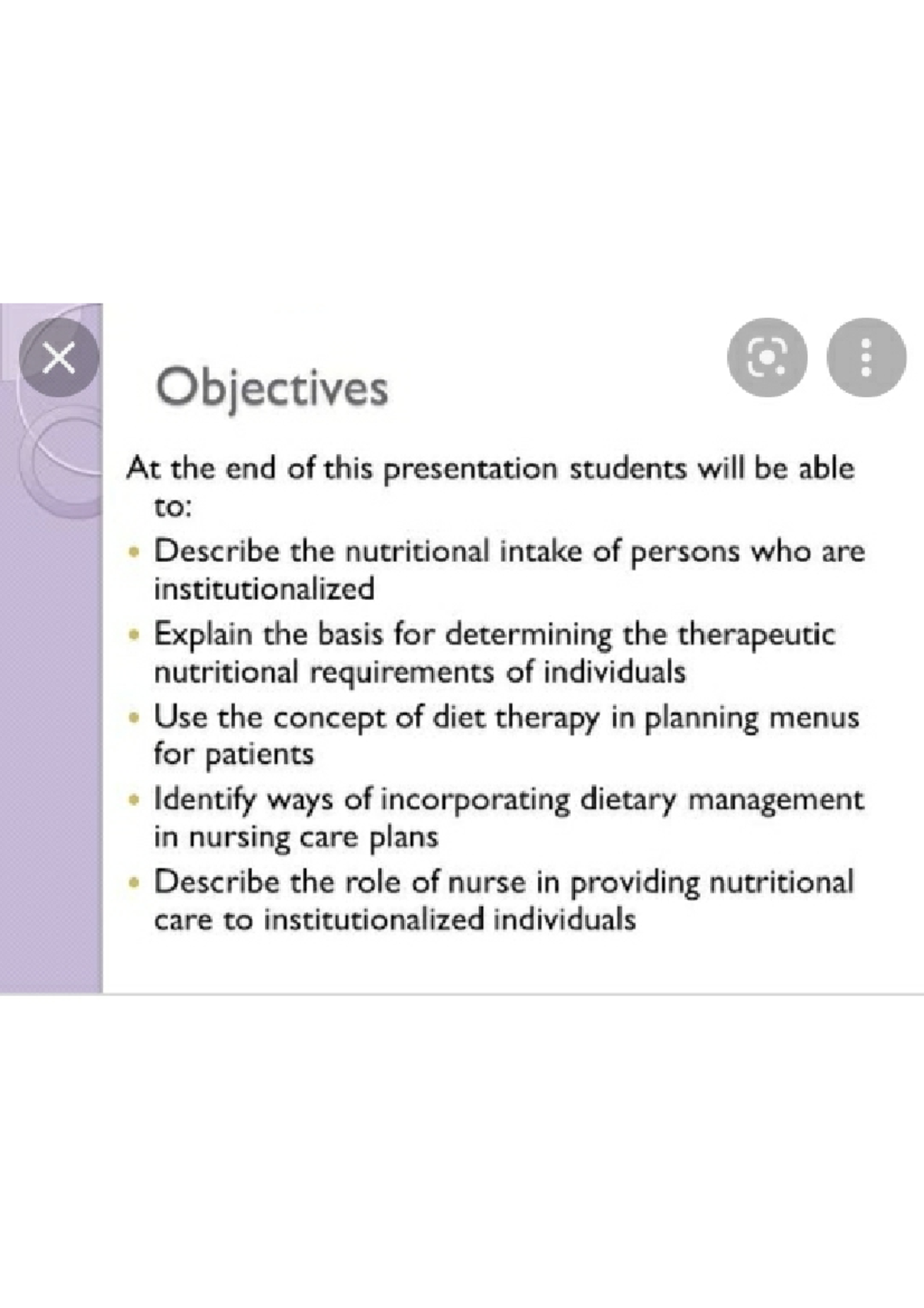 Nutrition - Medical - Studocu