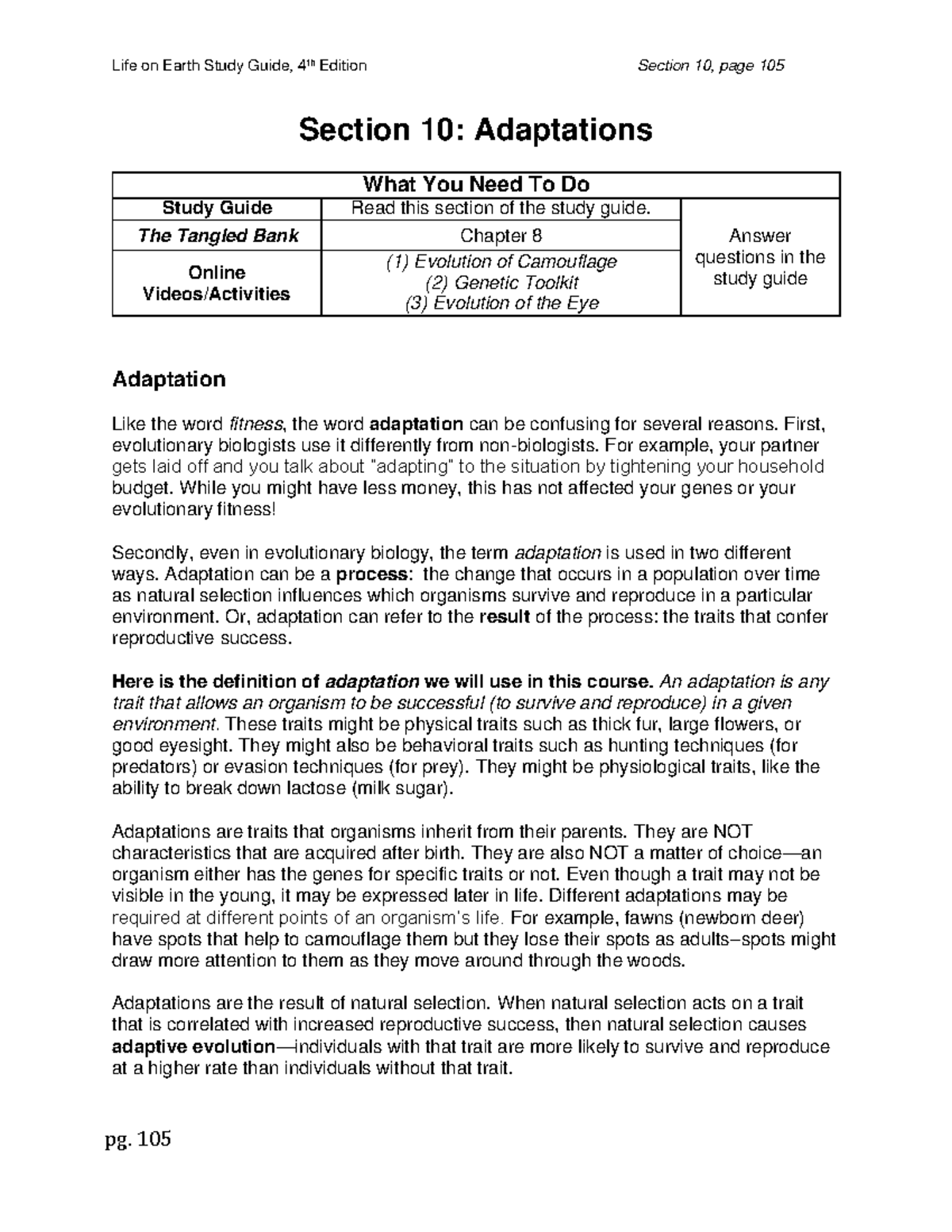 Section 10 Adaptations revised ss May 2017 - Section 10: Adaptations ...