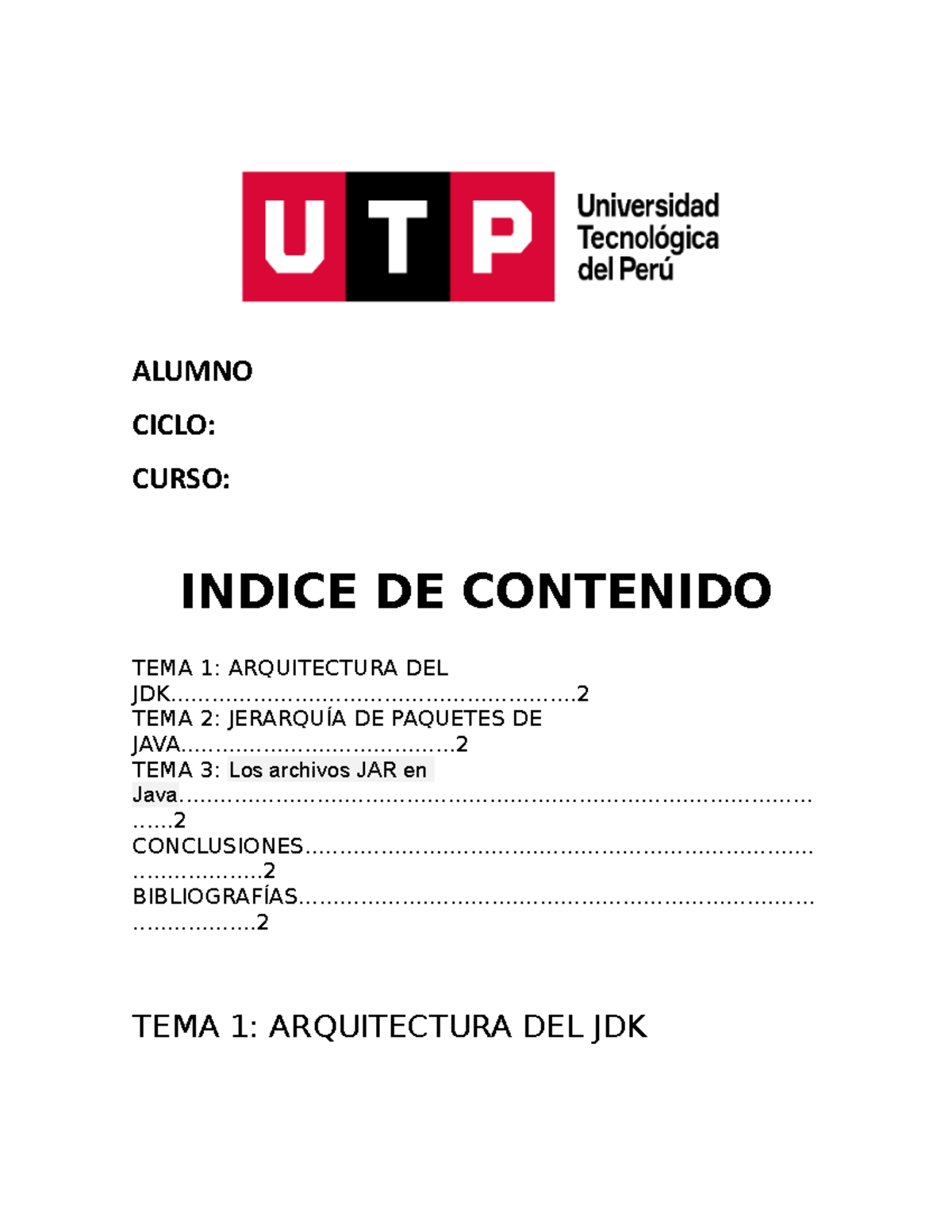 Tarea Programacion - Taller De Programacion - UTP - StuDocu