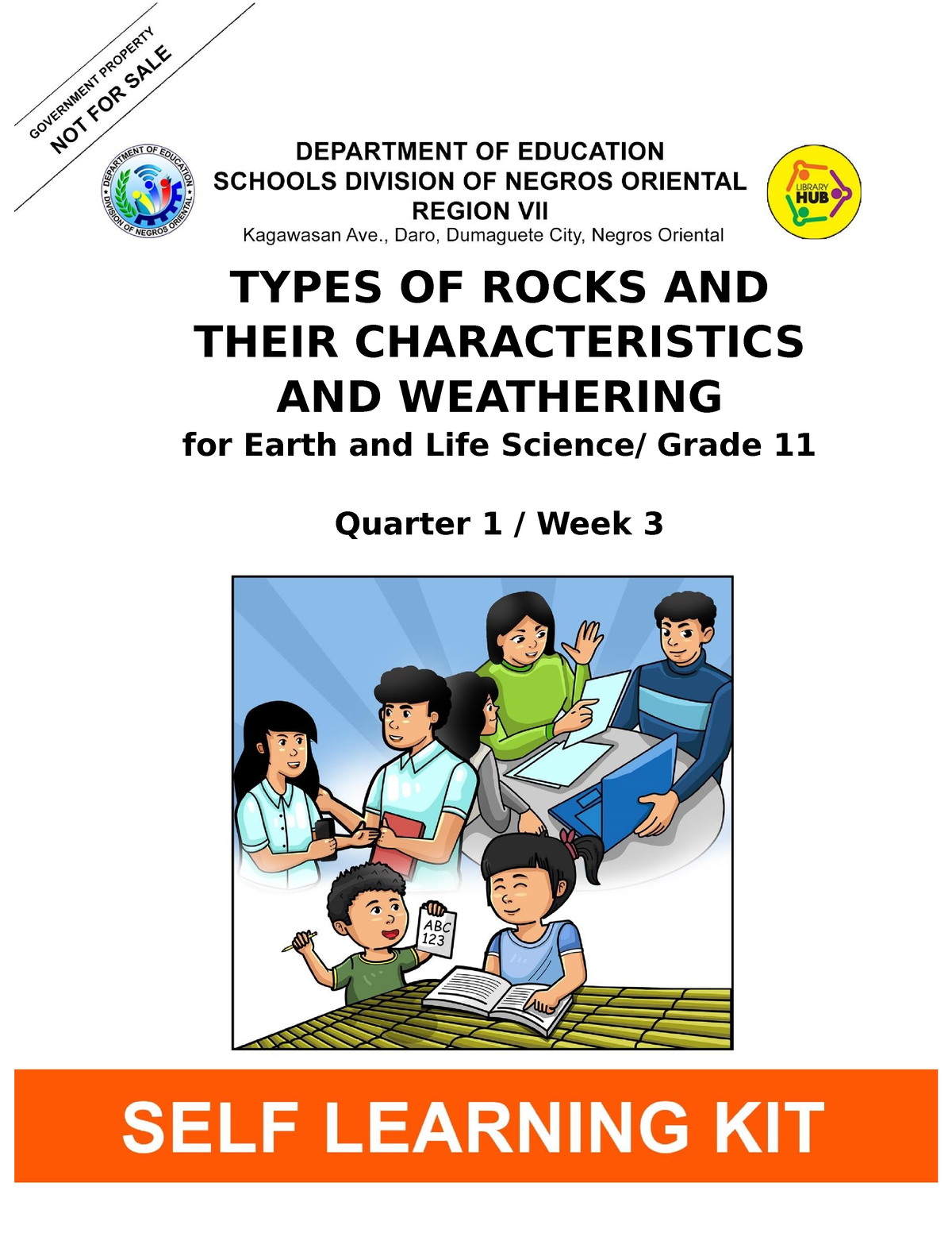 Earth-and-Life-Science-Q1-Week- 3 - TYPES OF ROCKS AND THEIR ...