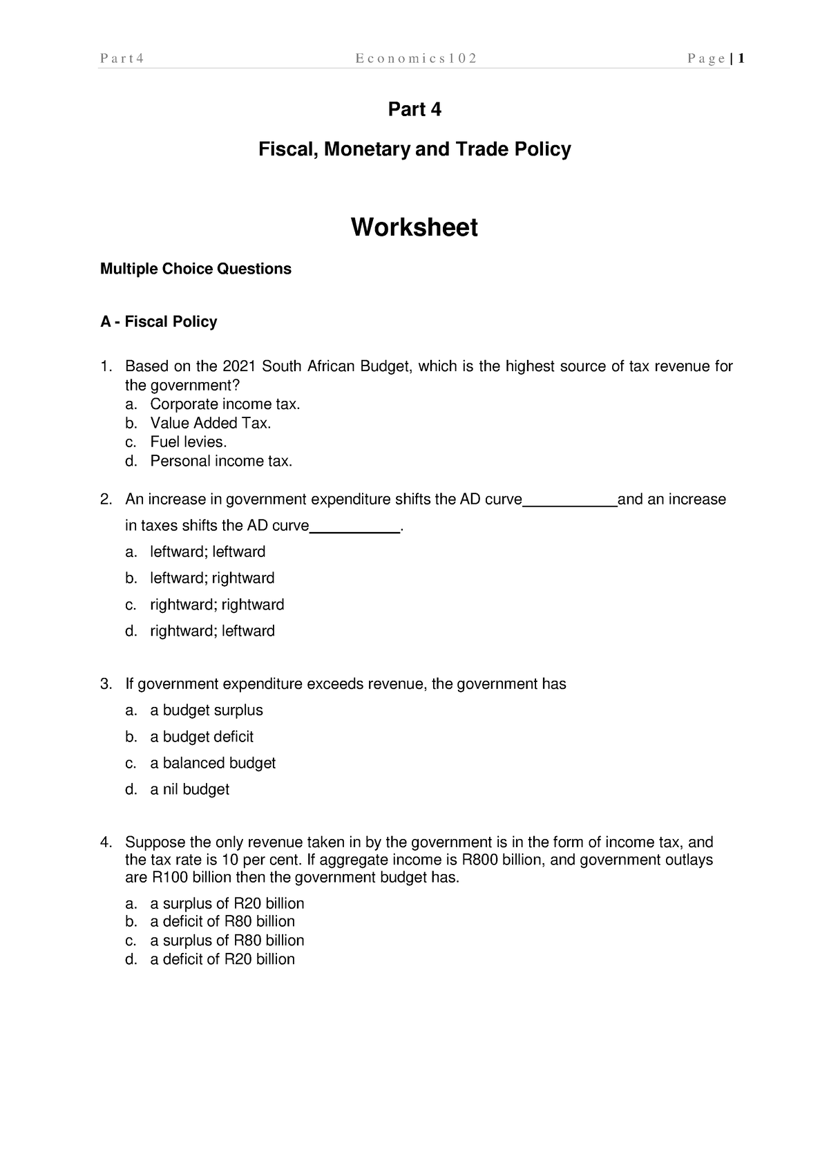 xx2021-econ102-part4-worksheet-part-4-fiscal-monetary-and-trade