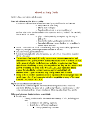 Micro Final OPEN Ended - Why is it beneficial for bacteria to have ...