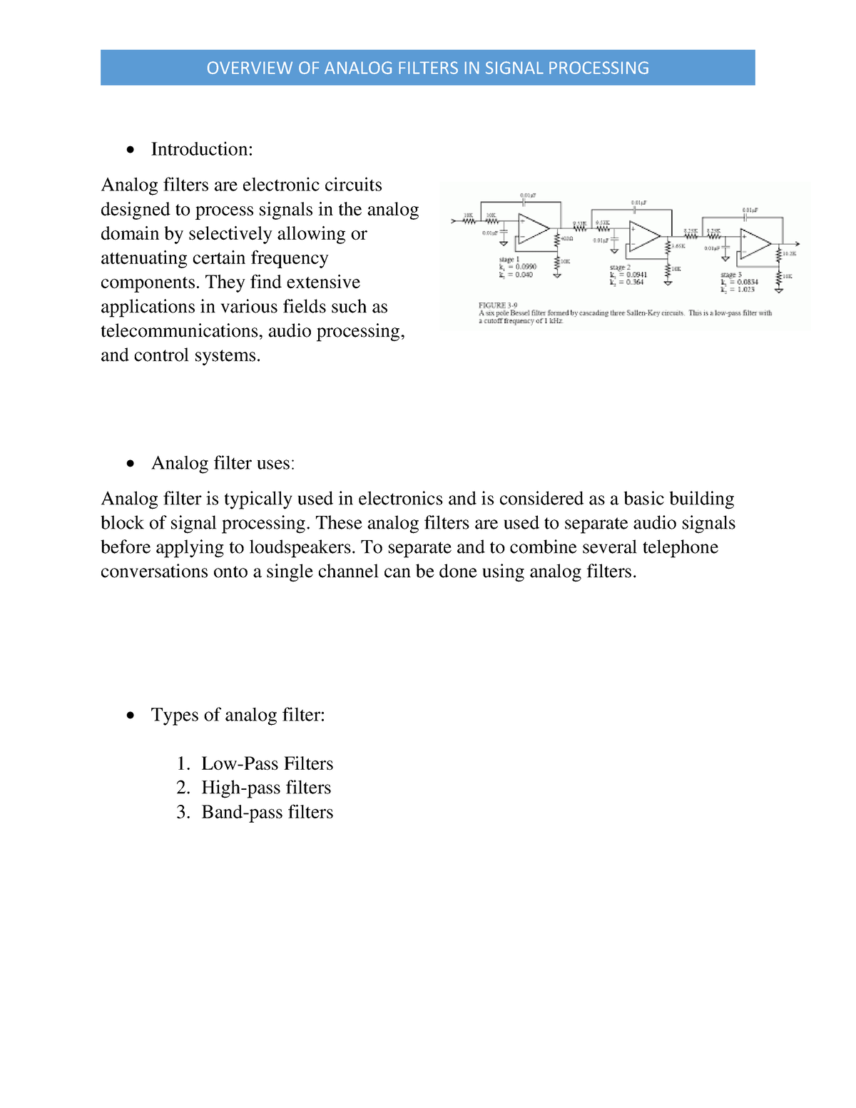 Introduction Eas As Introduction Analog Filters Are Electronic   Thumb 1200 1553 