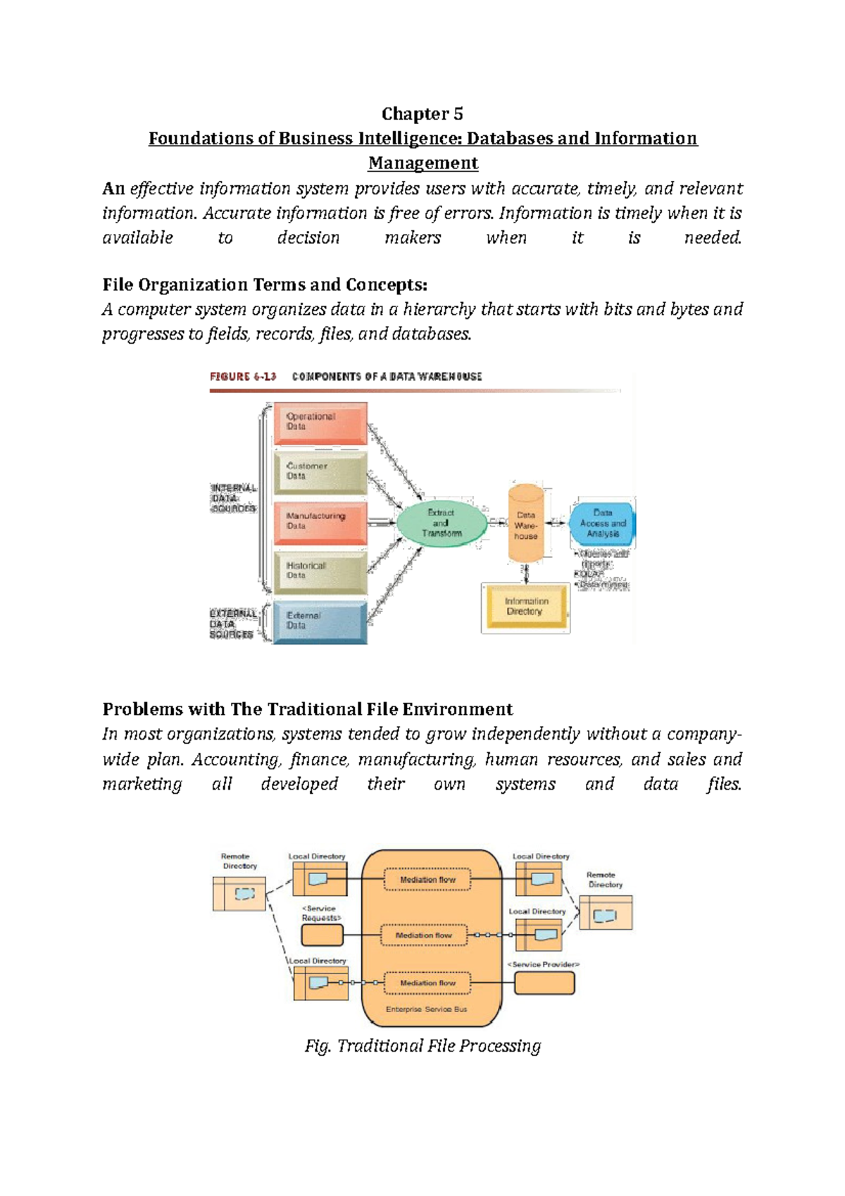 Unit 5 Notes - Xyz teacher - Chapter 5 Foundations of Business ...