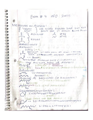 Organic Chemistry 2 Exam Final - CHM 2002 - Studocu