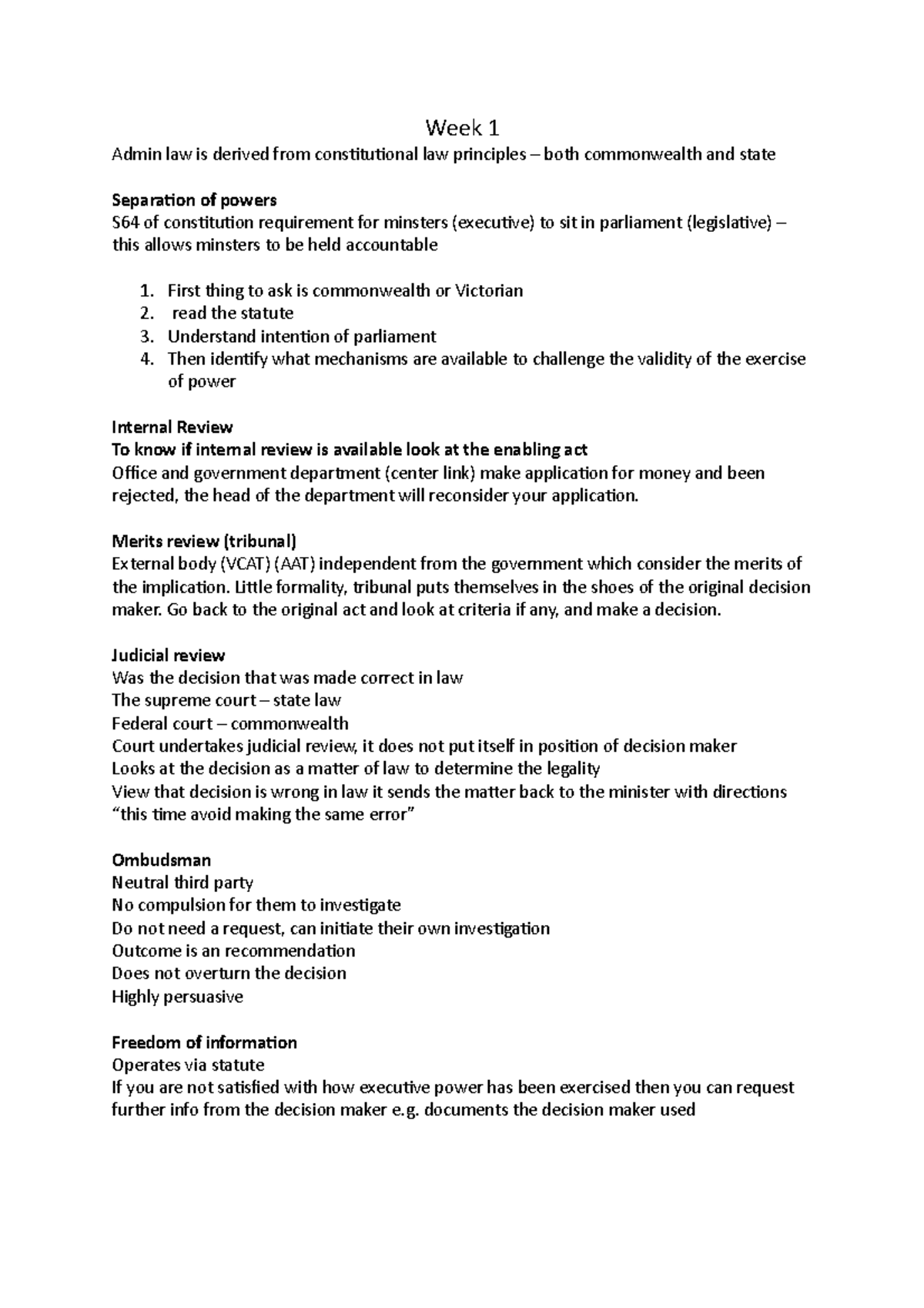 week-1-lecture-notes-week-1-admin-law-is-derived-from