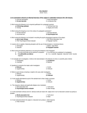 Forensic-FC-2023 - None - Prepared By: Armand Viola Jr. RCRIM, MSCJ ...