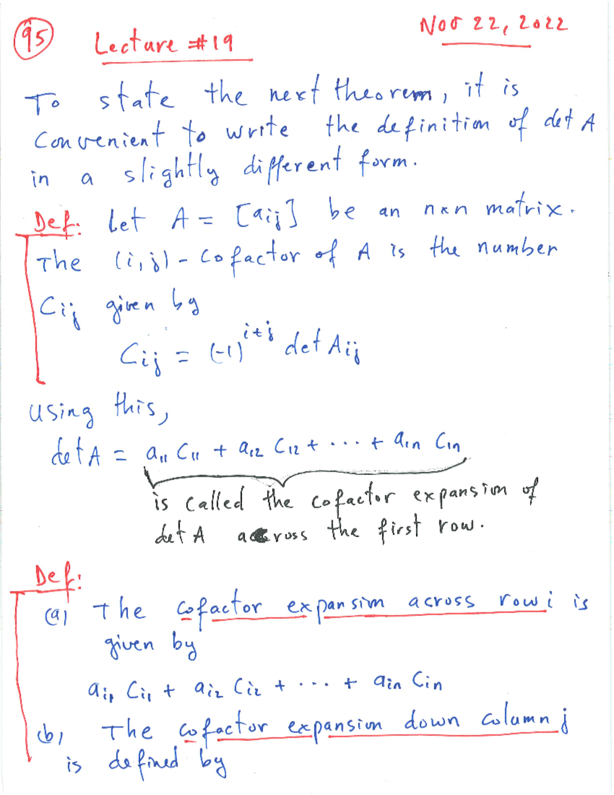 221-Lecture Notes #19 W2022-T1 - MATH 221 - Studocu