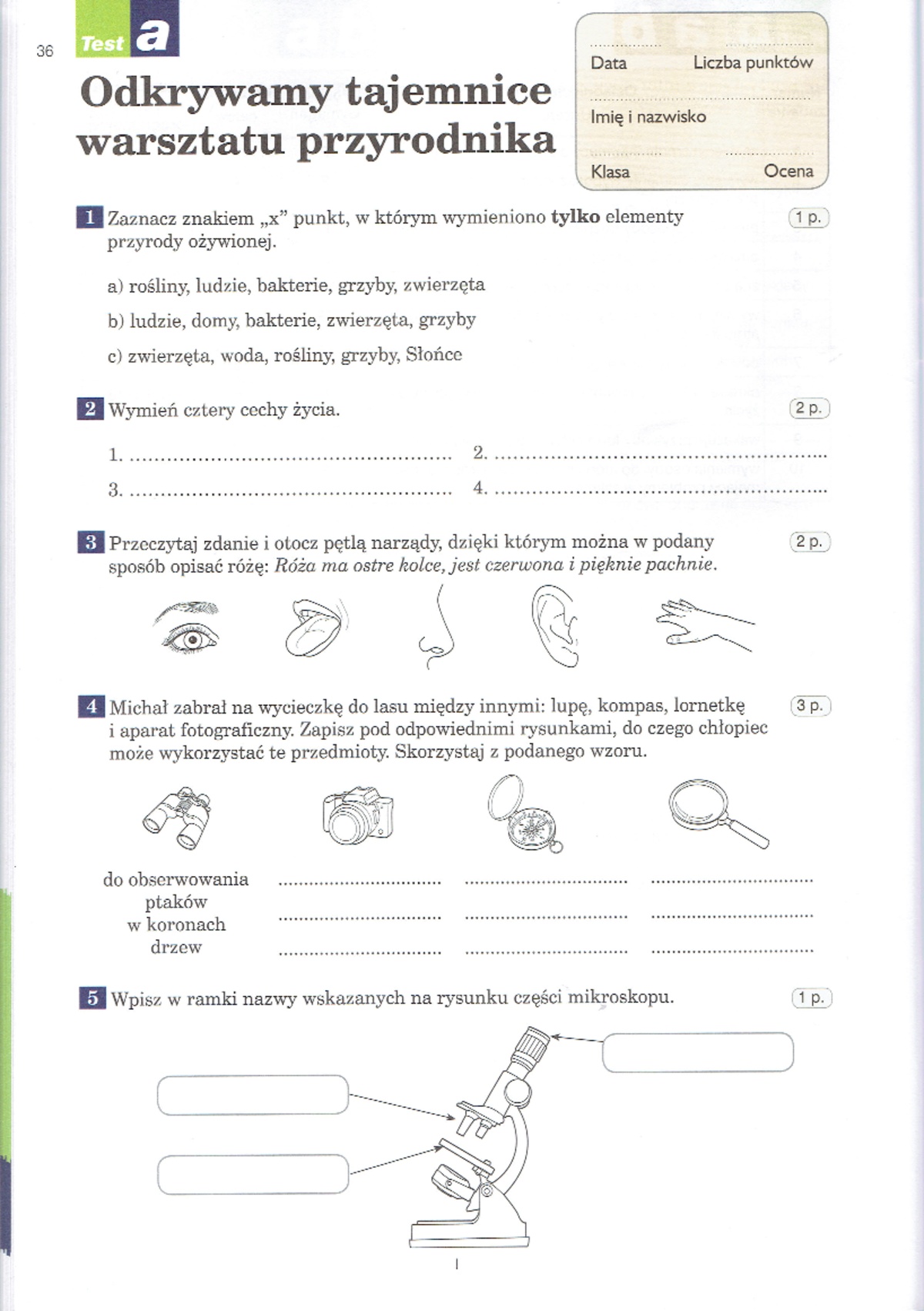 Odkrywamy Tajemnice Map Sprawdzian Po Dziale 1 www.studocu.com