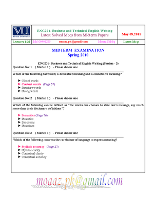 MCM301 Short Notes Midterm AND Questions Answer - MCM301 ALL SHORT ...