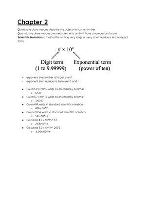 Ch. 5 Notes - Intro. to Chem - Google Docs - Chapter 5 A Compound is a ...