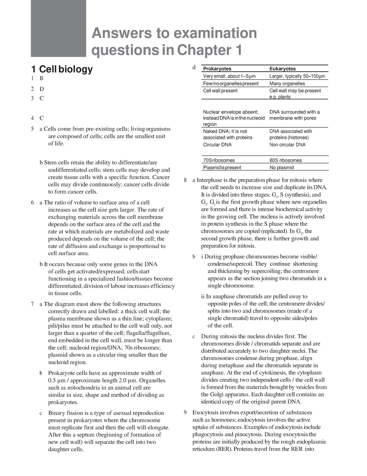 AK Chapter 1 End Of Chapter - Answers To Examination Questions In ...