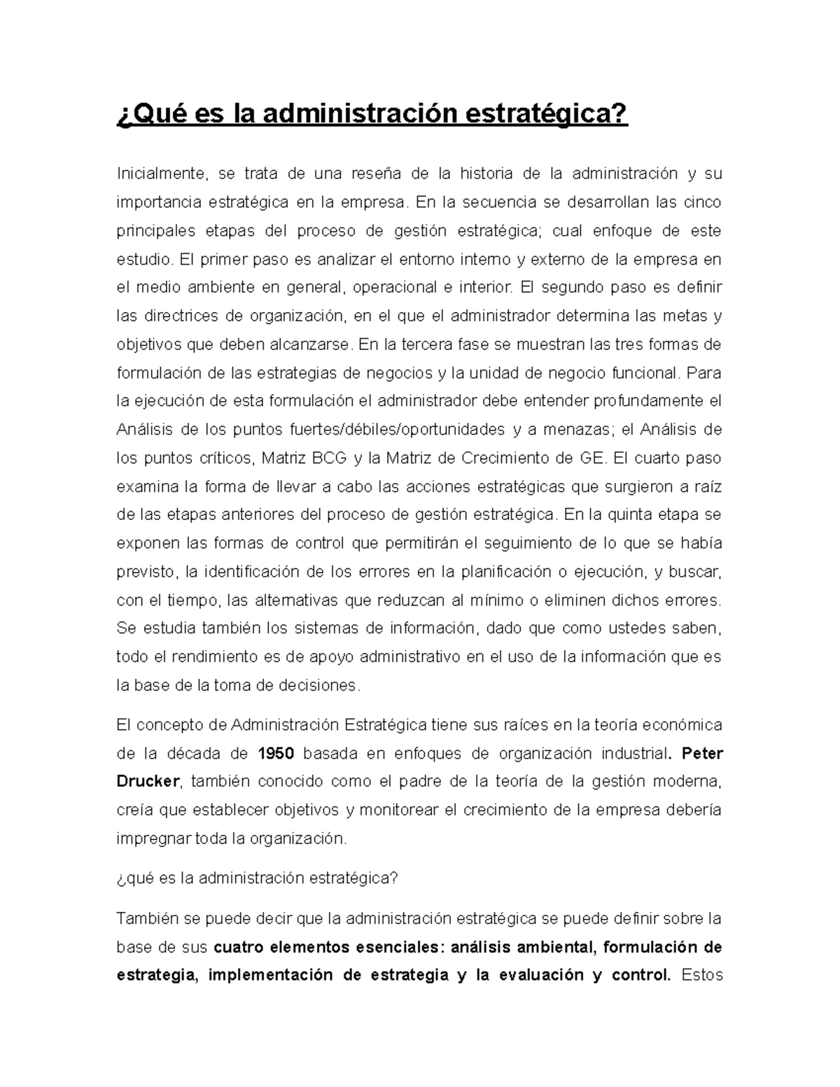 1.1 ad. estrategica - solo son conceptos de ¿que es la administración ...